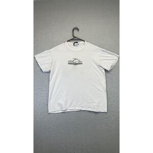 Orange County Choppers Shirt‎ Mens Medium White Motorcycle Biker Graphic Tee OCC